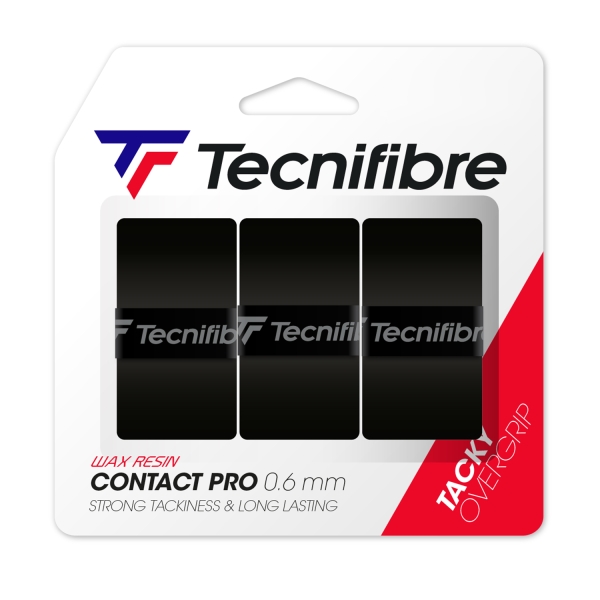 Overgrip Tecnifibre Contact Pro Overgrip x 3  Black 52ATPCONBK