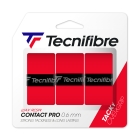 Tecnifibre Contact Pro Overgrip x 3 - Red Tecnifibre Contact Pro Overgrip x 3 - Red