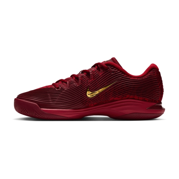 Nike Vapor 12 HC Qinwen Zheng - University Red/Metallic Gold/Tough Red