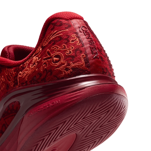 Nike Vapor 12 HC Qinwen Zheng - University Red/Metallic Gold/Tough Red