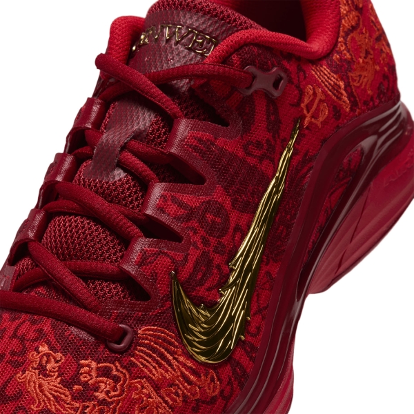 Nike Vapor 12 HC Qinwen Zheng - University Red/Metallic Gold/Tough Red