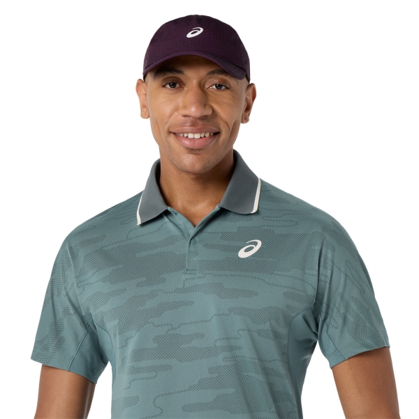 ASICS Match Jacquard NY Polo - Foggy Teal