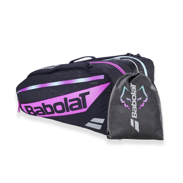 Babolat RH Pro Juan Lebrón Borsa - Black/Purple/Light Green