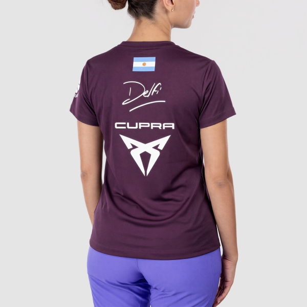 Bullpadel Omur Delfi Brea T-Shirt - Ciruela