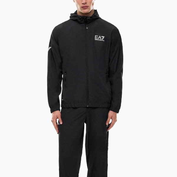 Tute Tennis Uomo EA7 VENTUS7 Tuta  Black 8NPV08PN4HZ0200