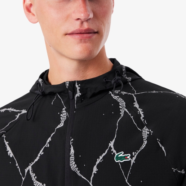 Lacoste Reflective Print Jacket - Noir