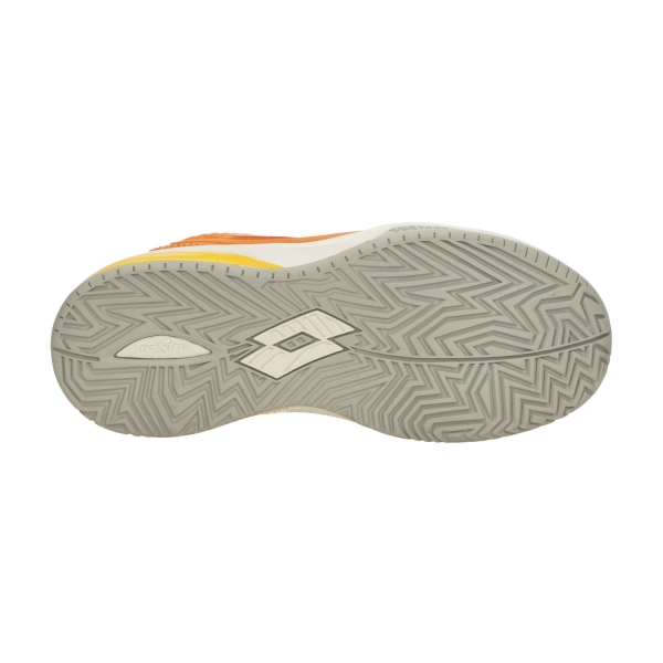 Lotto Mirage 200 II All Round Junior - Flame Orange/All White/Ray Yellow
