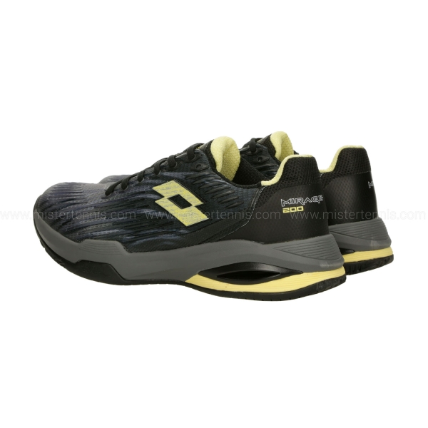 Lotto Mirage 200 II PRT Clay - All Black/Panna Cotta/Asphalt