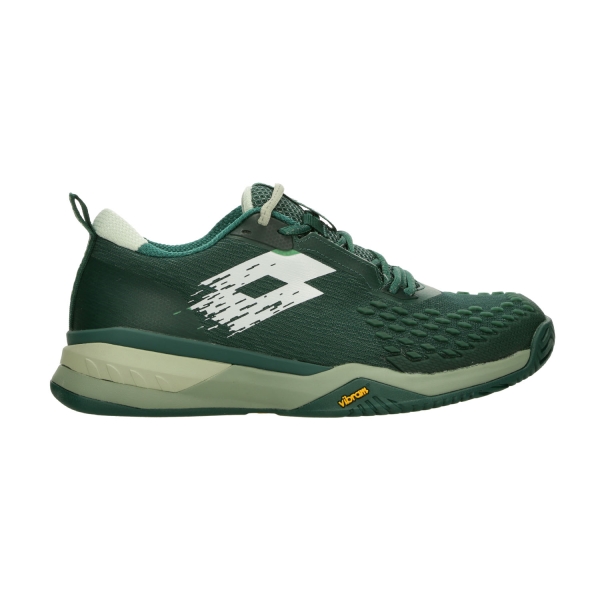 Scarpe Tennis Uomo Lotto Raptor Hyperpulse 100 IV SPD Biome Green/All White 223552EPV