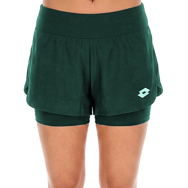 Gonne e Pantaloncini Tennis Lotto Tech II 3in Pantaloncini  Biome Green 220439ERO