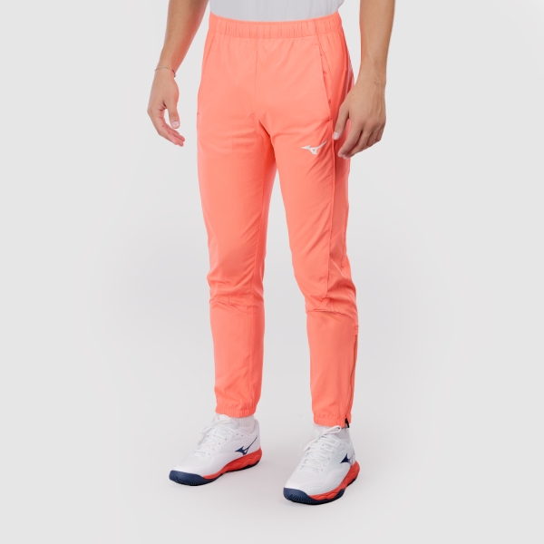 Men's Tennis Pants and Tights Mizuno Frontier Shadow Pants  Lava Orange 62GDD00155