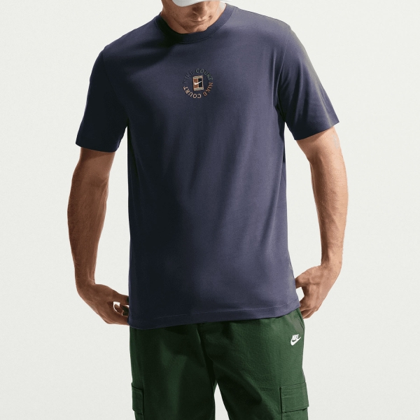 Camisetas de Tenis Hombre Nike Court DriFIT Heritage Camiseta  Gridiron IM6128013
