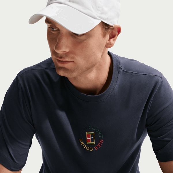 Nike Court Dri-FIT Heritage T-Shirt - Gridiron