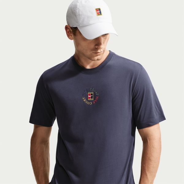 Nike Court Dri-FIT Heritage T-Shirt - Gridiron