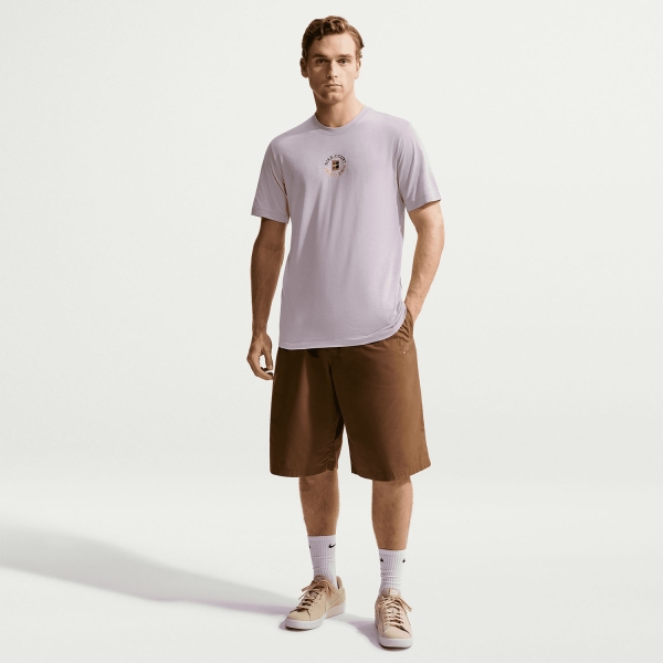 Nike Court Dri-FIT Heritage T-Shirt - Silver Lilac