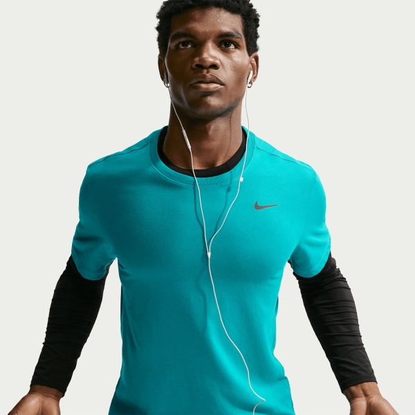 Nike Dri-FIT Court T-Shirt - Energy/Black