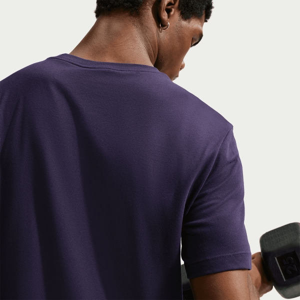 Nike Dri-FIT Court Camiseta - Purple Dynasty/White