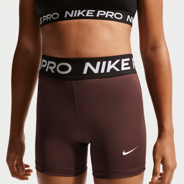 Nike Pro 3.5in Shorts Girl - Mystic Dates/White