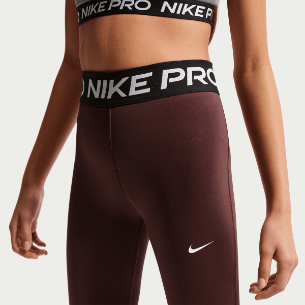 Nike Pro Tights Girl - Mystic Dates/White