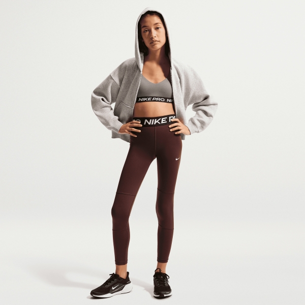 Nike Pro Tights Girl - Mystic Dates/White
