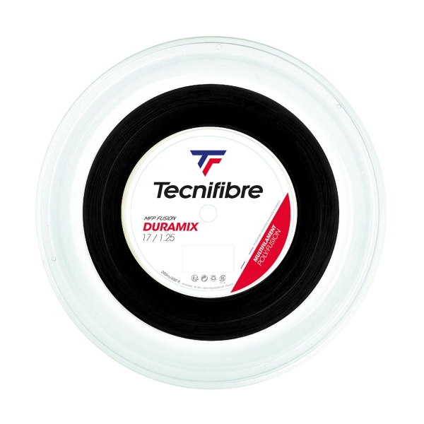 Corde Multifilamento Tecnifibre Duramix HD 1.25 Matassa 200 m  Black 02RDU125XB