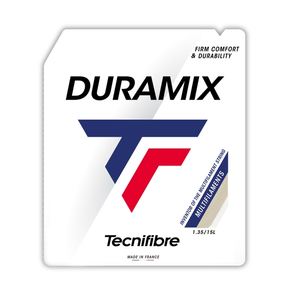 Corde Multifilamento Tecnifibre Duramix HD 1.35 Set 12 m  Natural 02GDU135XN
