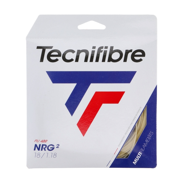 Corde Multifilamento Tecnifibre NRG² 1.18 Set 12 m  Natural 01GNR118XN