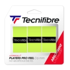 Tecnifibre Players Pro Feel Overgrip x 3 - Lime Tecnifibre Players Pro Feel Overgrip x 3 - Lime