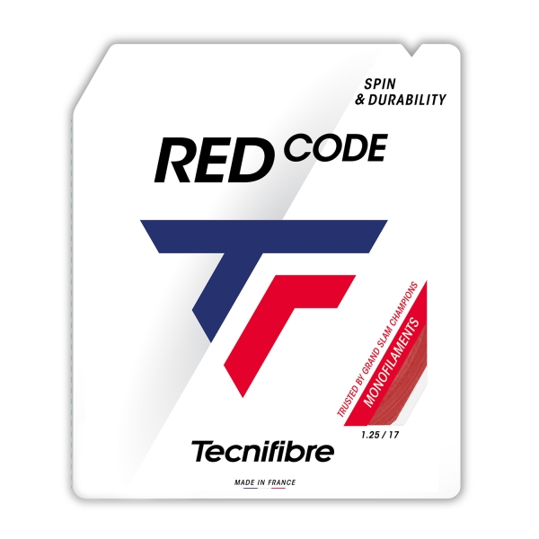 Monofilament String Tecnifibre Red Code 1.25 Set 12 m  Red 04GRE125XR
