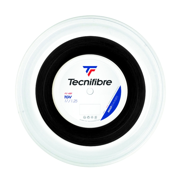 Corde Multifilamento Tecnifibre TGV 1.25 Matassa 200 m  Black 01RTG125XB