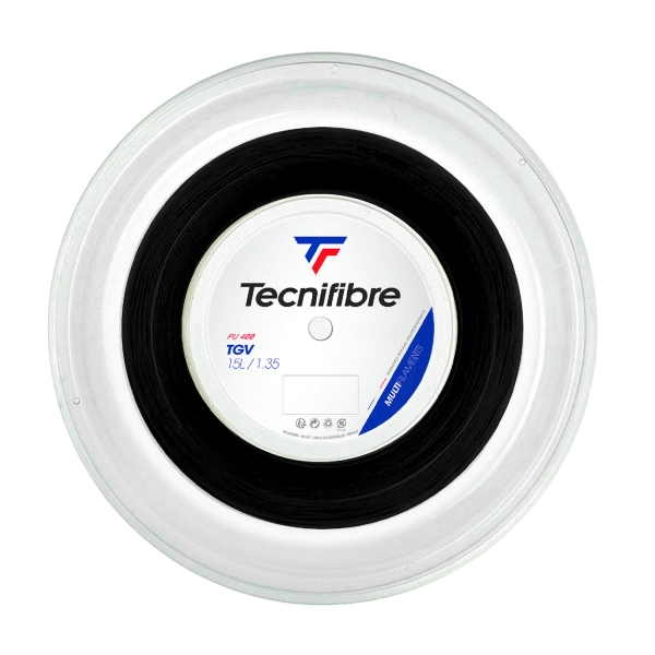 Corde Multifilamento Tecnifibre TGV 1.35 Matassa 200 m  Black 01RTG135XB