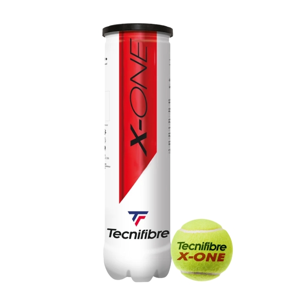 Tecnifibre X-One - 2 Tubes of 4 Balls