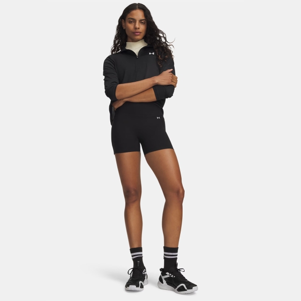 Under Armour Motion Middy 4.5in Shorts - Ultimate Black/White