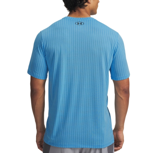 Under Armour Tech Vent Jacquard T-Shirt - Fresco Blue/Ultimate Black