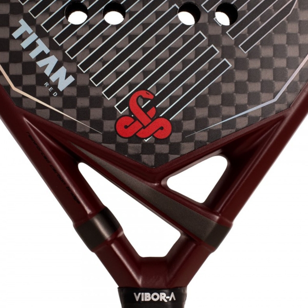 Vibor-A Titan 12K Padel - Red