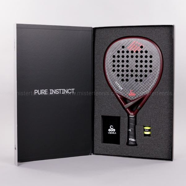 Vibor-A Titan 12K Padel - Red