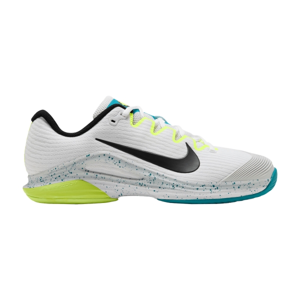 Scarpe Tennis Donna Nike Vapor 12 HC White/Black/Volt/Energy FV5554125
