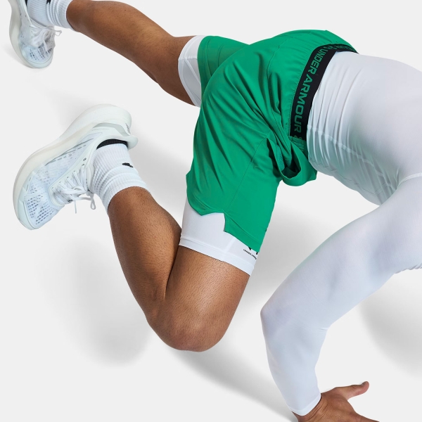 Under Armour Vanish Woven DC 6in Pantaloncini - Geode Green/Black