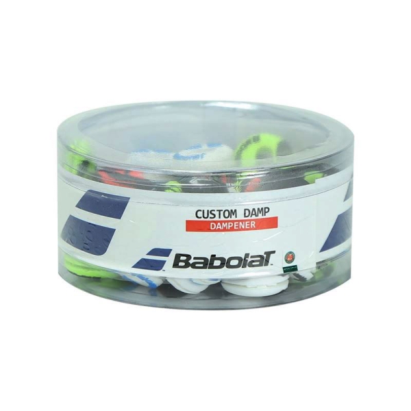 Vibration Dampener Babolat Custom x 48 Dampeners Box  Multicolor 700041134