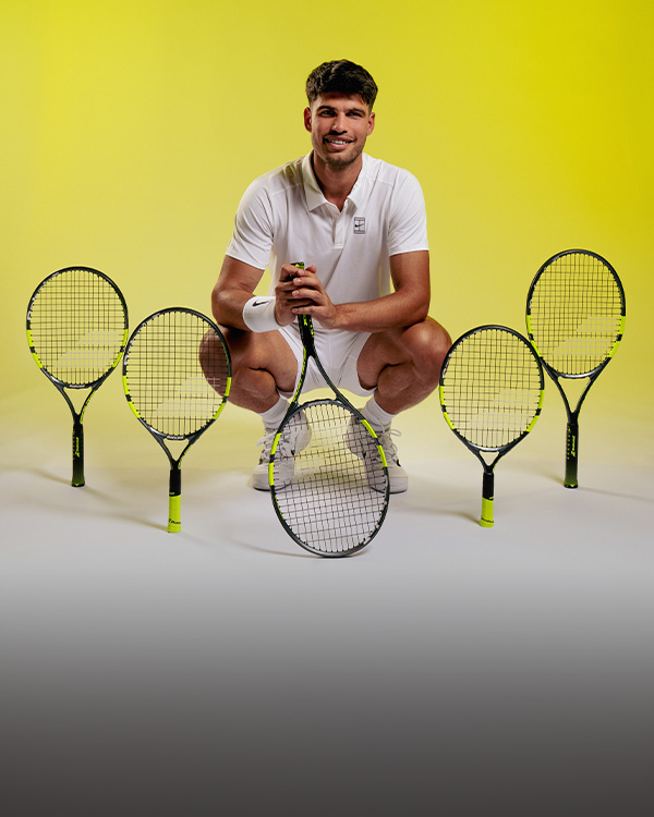 In the footsteps of a champion
Babolat Carlitos Junior Range