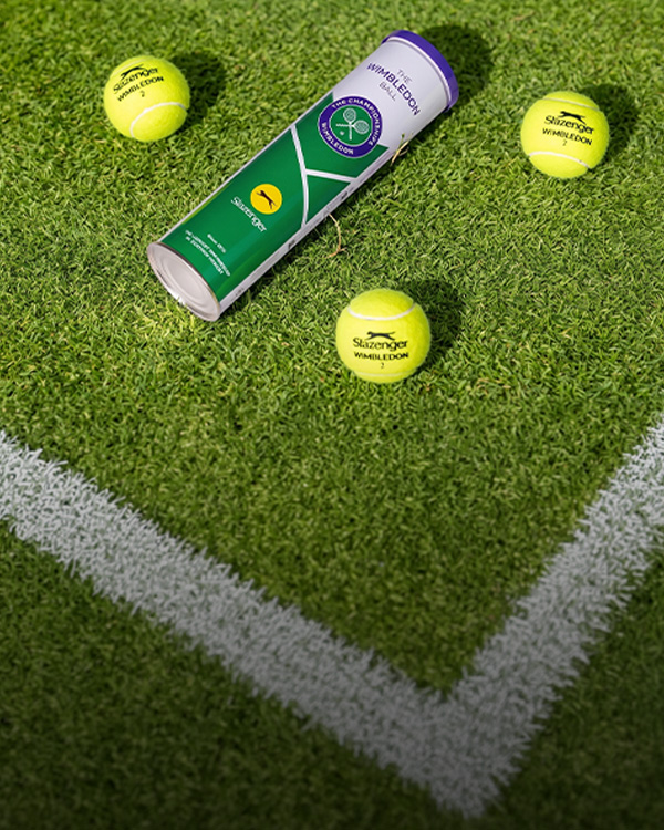 Since 1902 on the most iconic grass
Slazenger Wimbledon