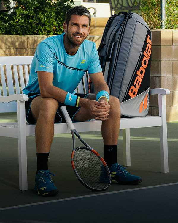 Cameron's look for New York
Babolat Norrie Pack