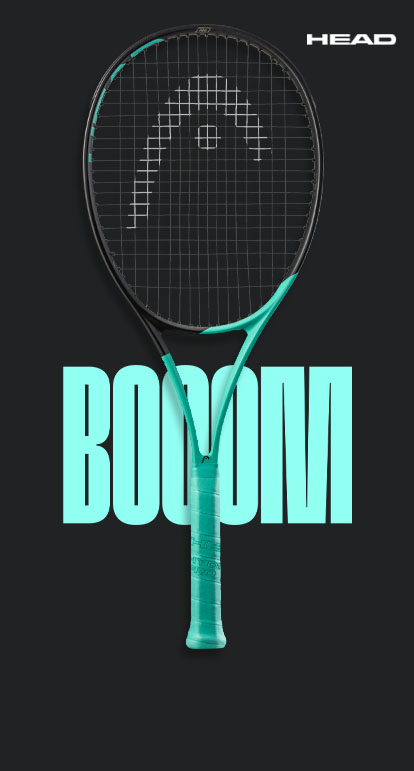 Head Boom
The rackets with Auxetic