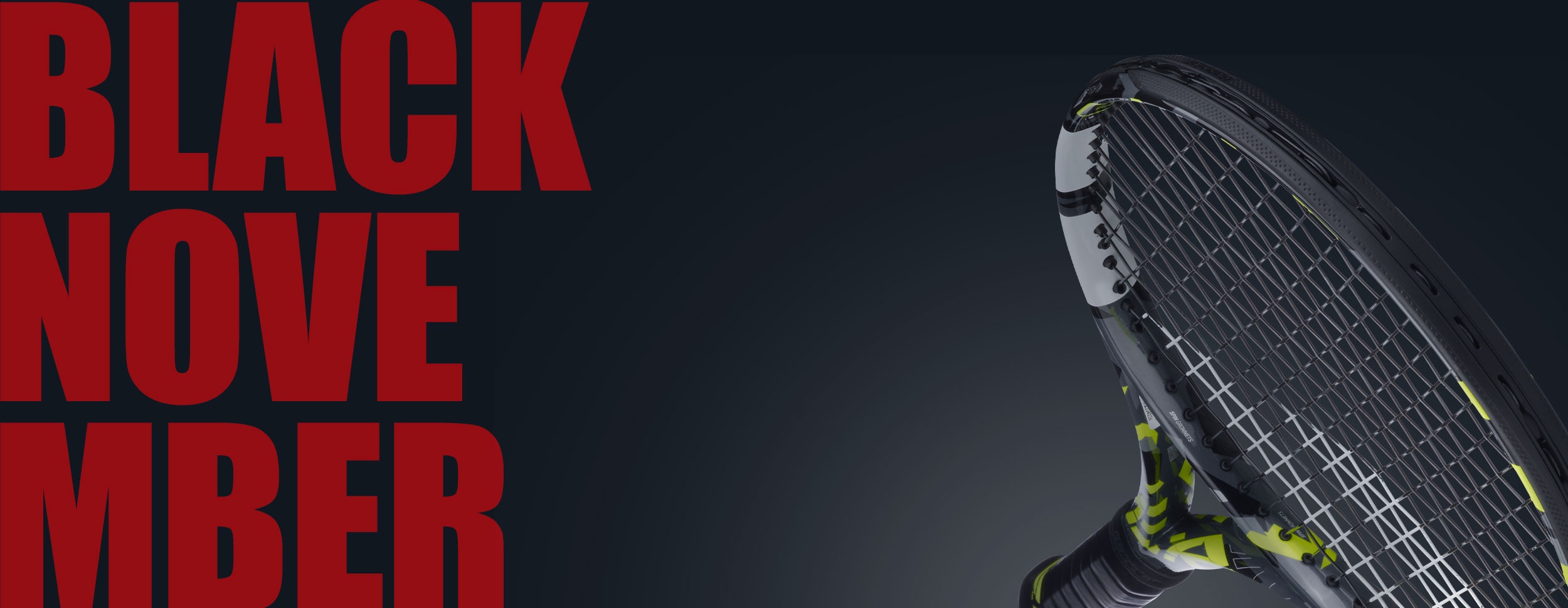 Noviembre Negro - Bolsas y Raquetas