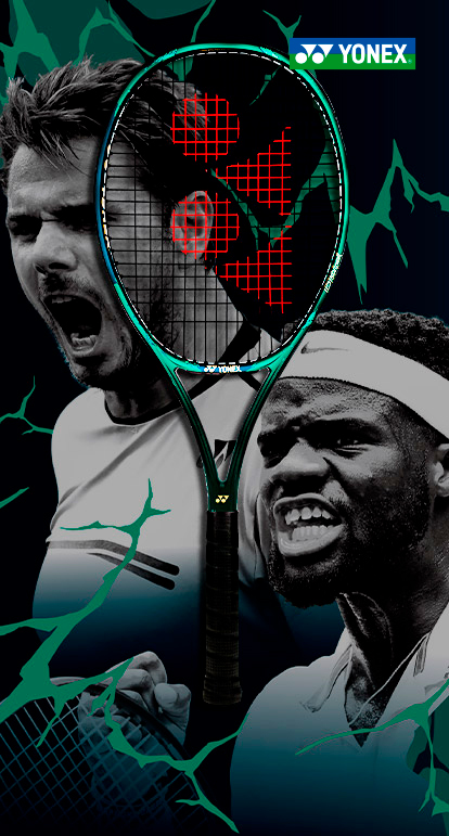 Yonex VCore Pro
A unique mix of power, control and comfort