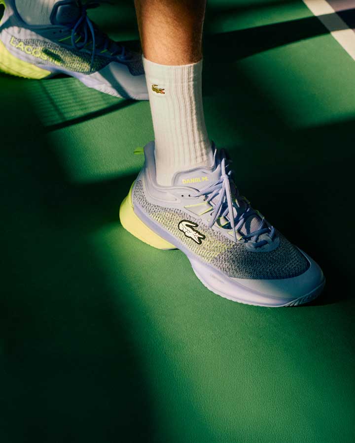 The chosen shoes by Daniil Medvedev
Lacoste AG-LT23 Ultra